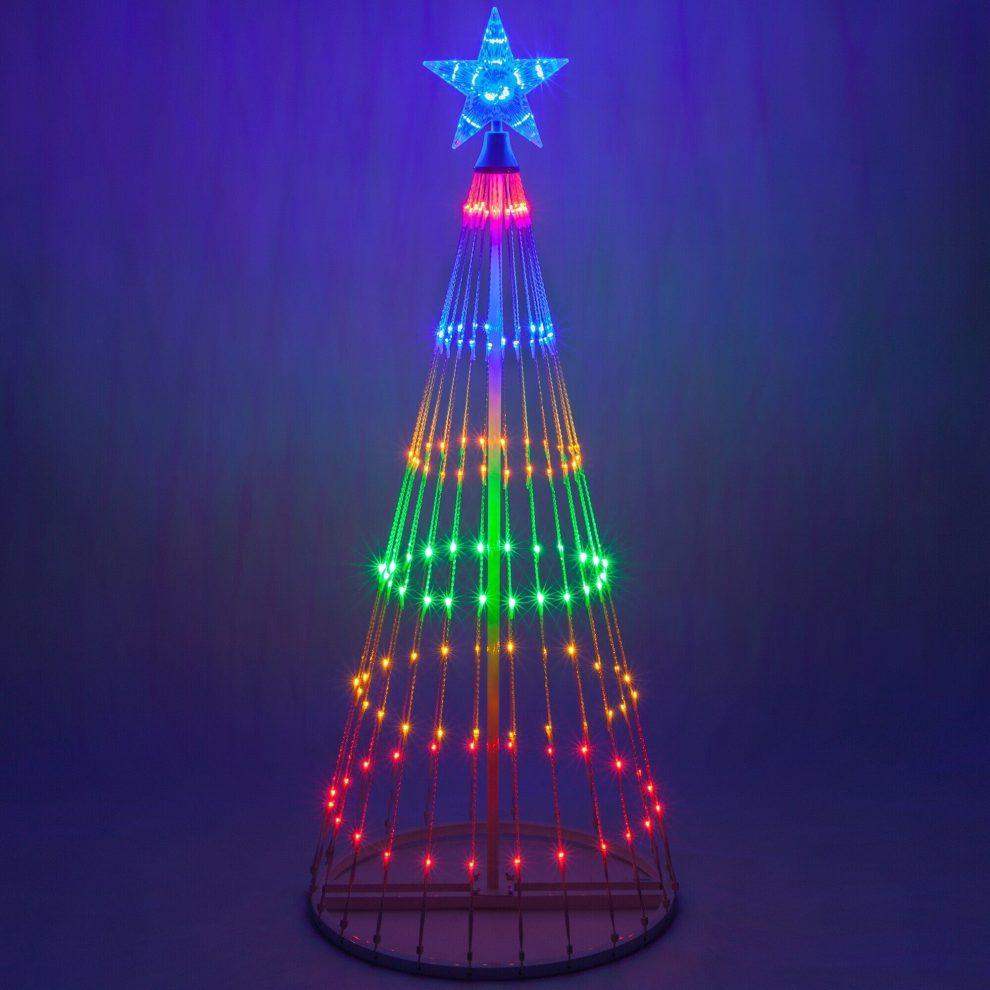 Christmas – Multicolor Led Animated Outdoor Christmas Tree Lightshow