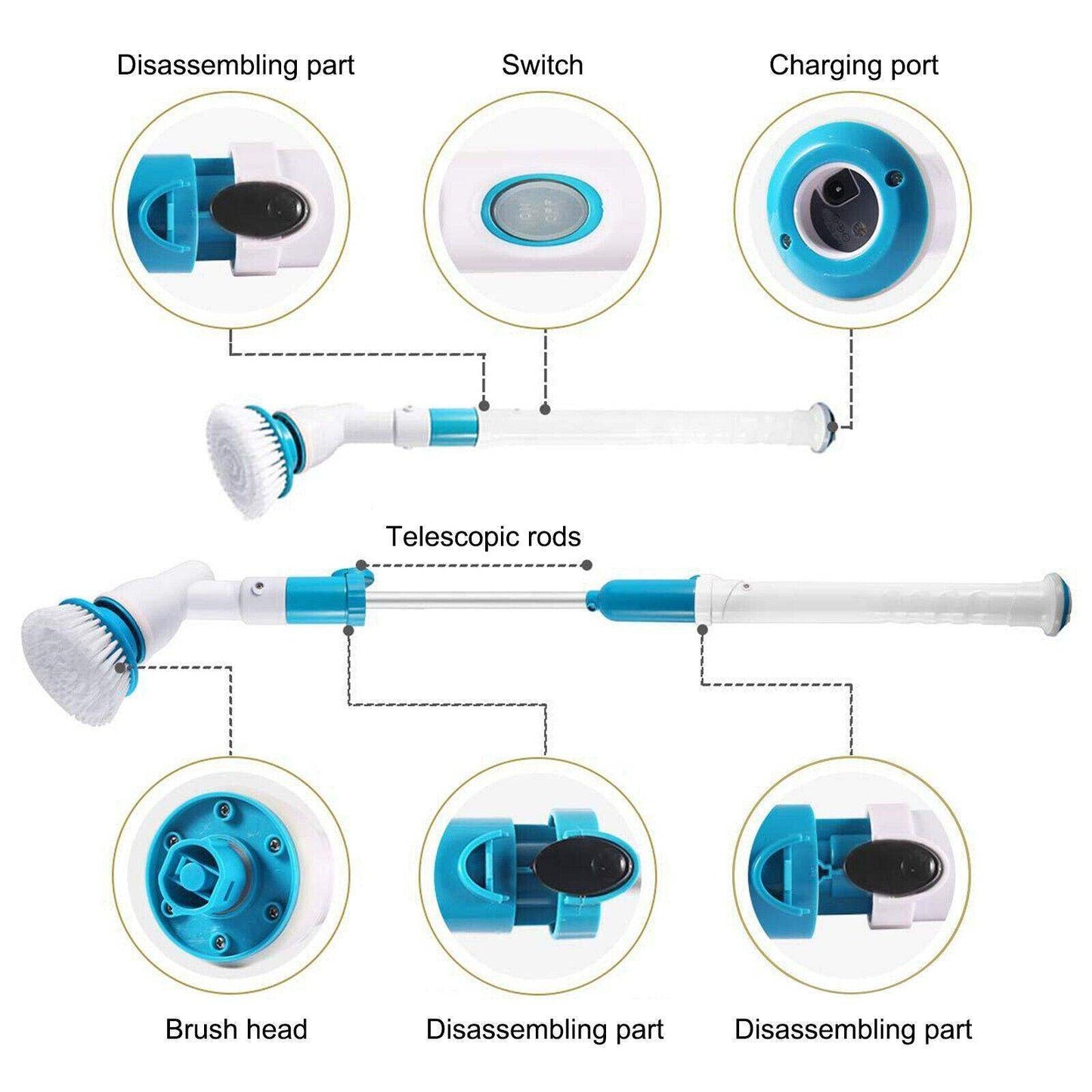 Electric Spin Scrubber