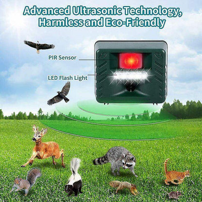 Woodpecker Ultrasonic Repeller for Effective Bird Control - Get Rid of Woodpeckers