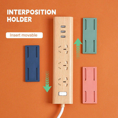 Adhesive Punch-free Socket Holder