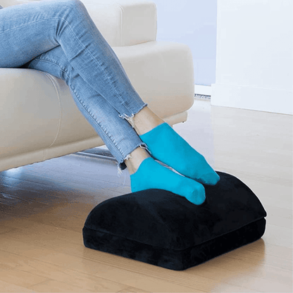 Curved Ergonomic Under Desk Home Office Foot Rest