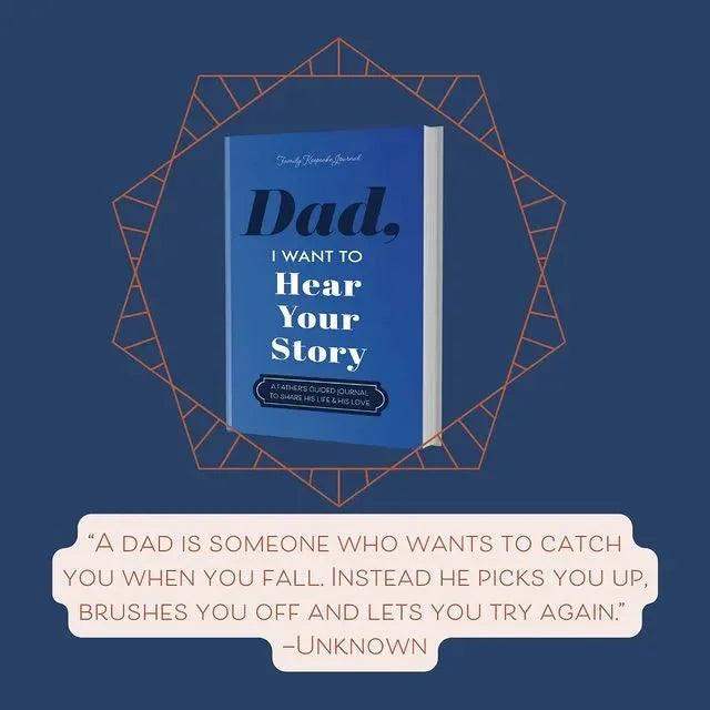 Dad, I Want to Hear Your Story - Heirloom Edition Leather Wrapped Hardcover