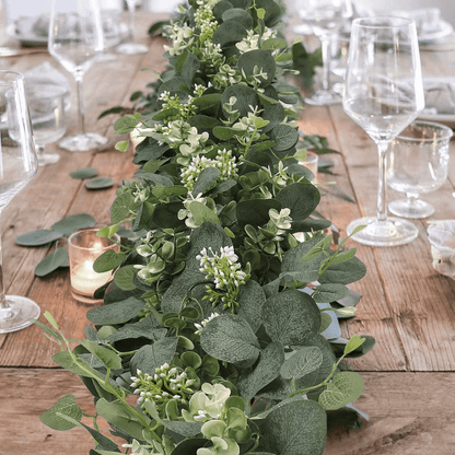 Elegant Decorative Faux Eucalyptus Garland