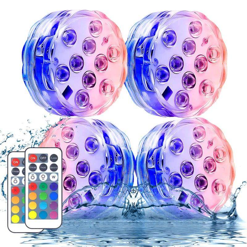 Submersible LED Pool Lights 10 Lamps