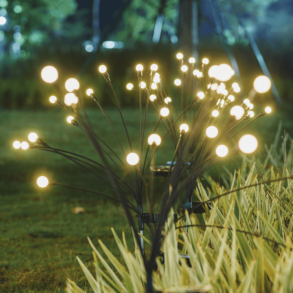 Swaying Solar Powered Firefly Lights for Outdoor Garden