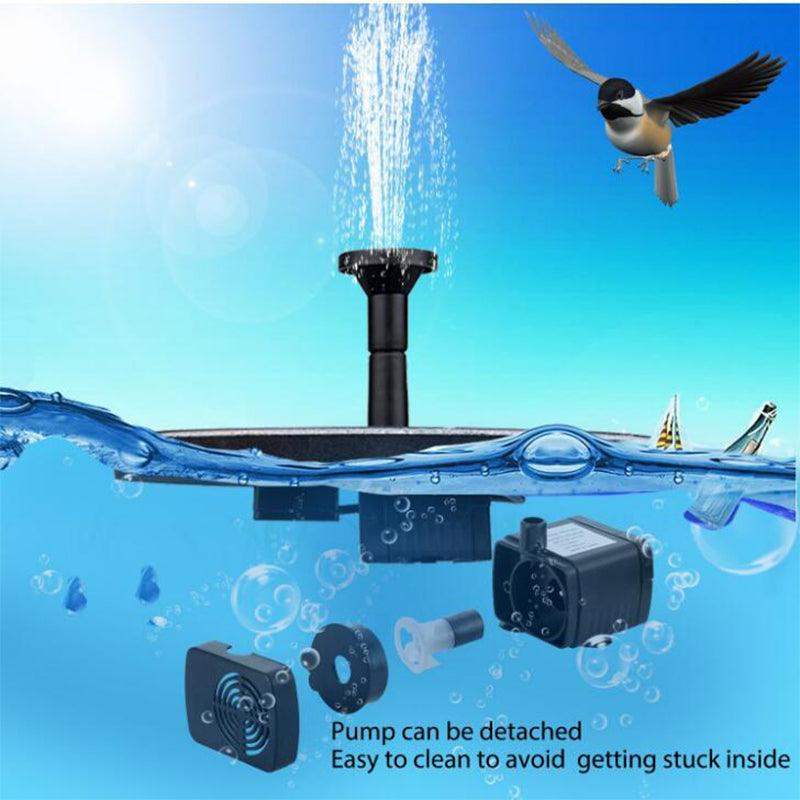 Solar Fountain Pump Floating Water Decor