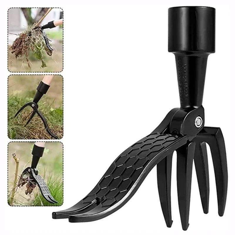 Stainless Steel Adjustable Long Handle Detachable Weed Puller