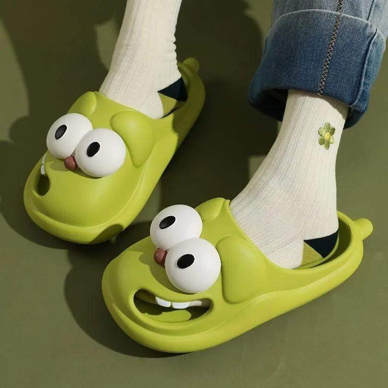 Women's Cool Funny House Slippers