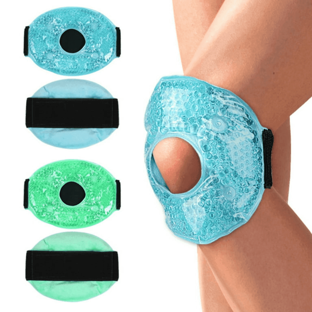 Strap On Hot or Cold Gel Knee Compress