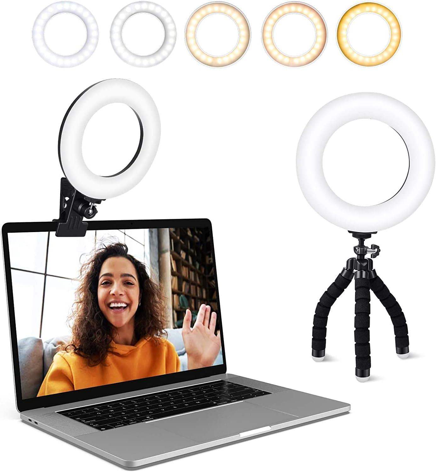 Clip on Laptop Ring Light