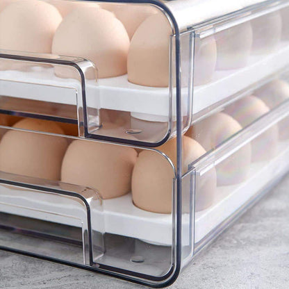 Egg Container Holder For Fridge