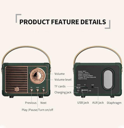 Retro Bluetooth Speaker