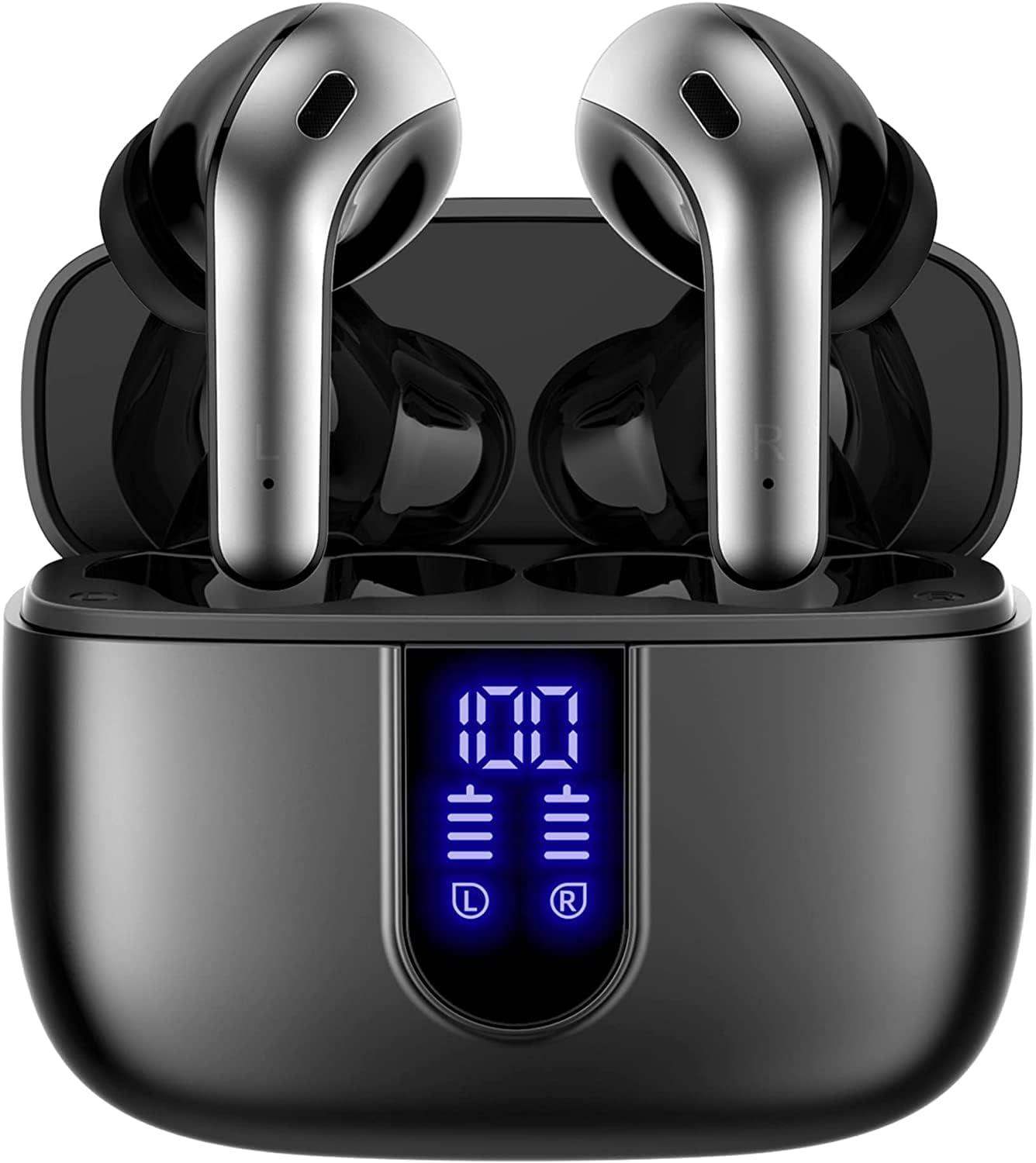 True Wireless Earbuds With Charging Case