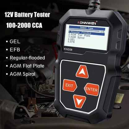 Car Alternator Battery Tester