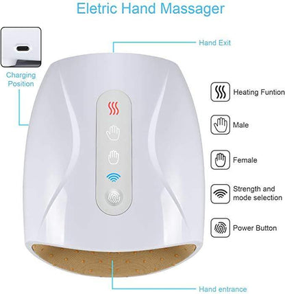 Electric Hand Massager With Heat