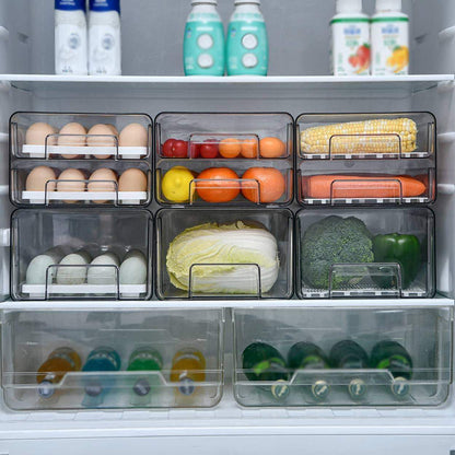 Egg Container Holder For Fridge