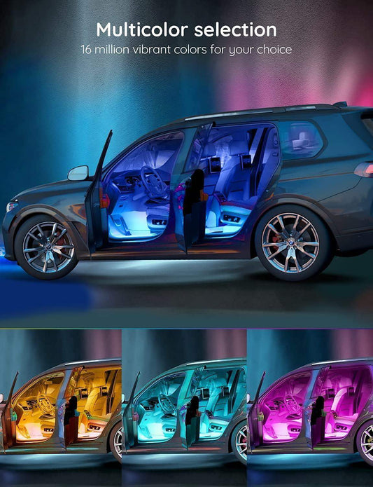 Smart Interior Car Led Light Strips