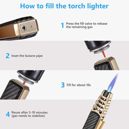 Windproof Torch Lighter