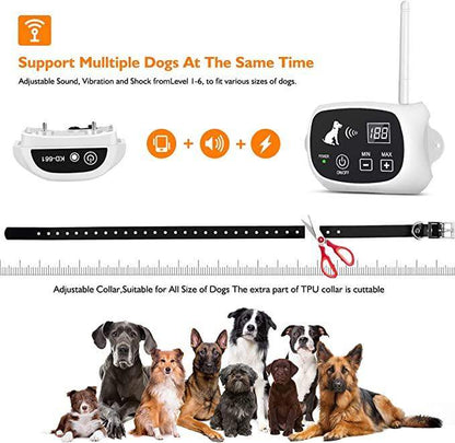 Wireless Dog Fence With Collar