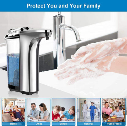 Automatic Touchless Dish Soap Dispenser For Kitchen And Bathroom