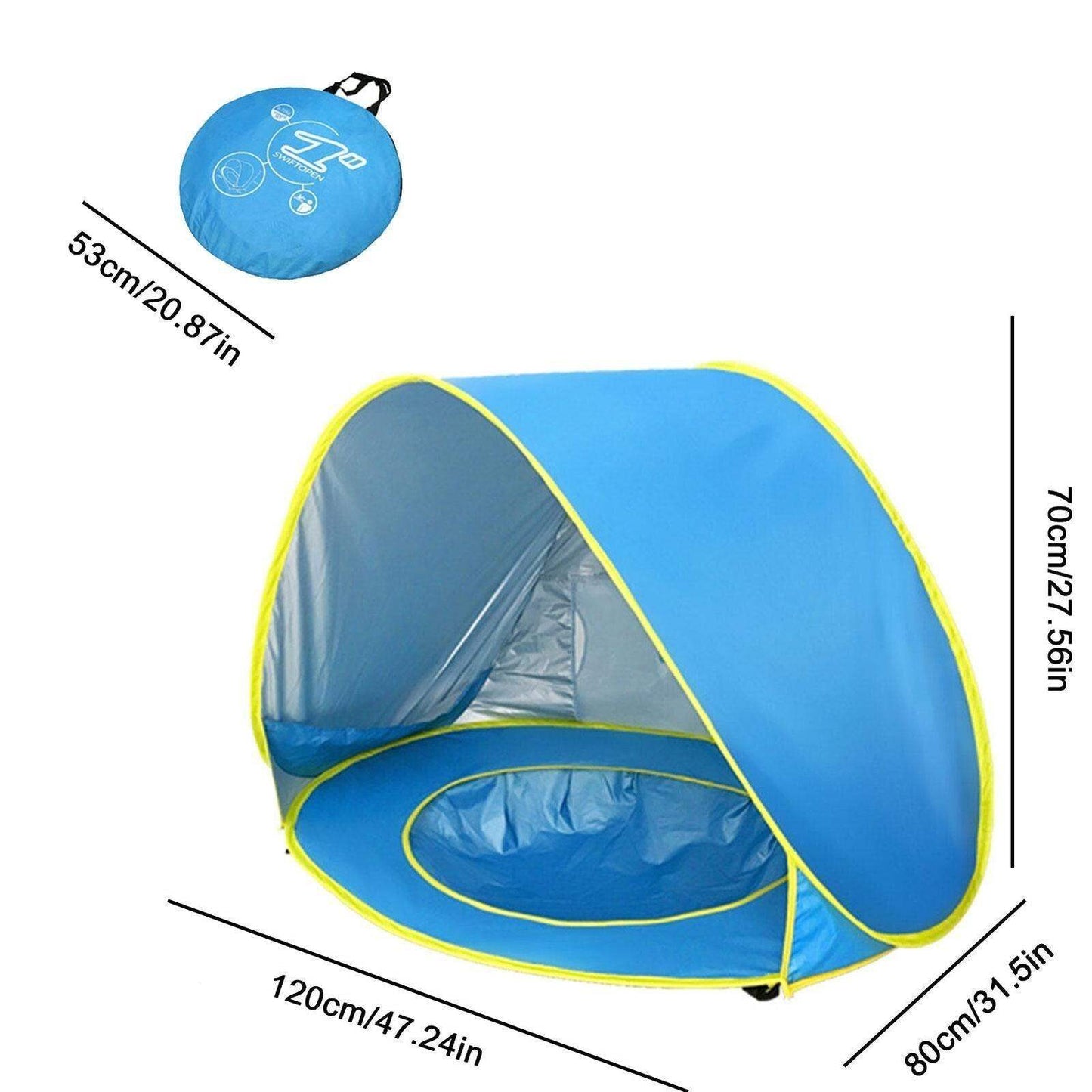 Ultra Resistant & Waterproof UV Tent