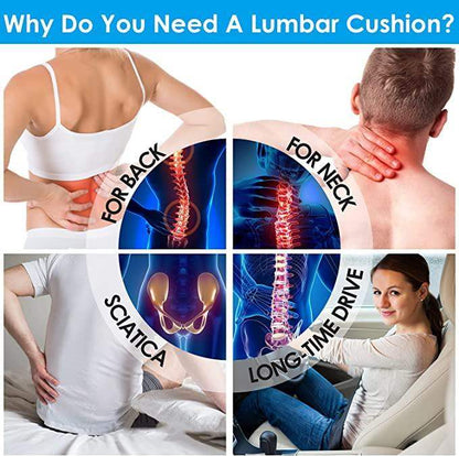 Ergonomic Lumbar Support Cushion Pillow