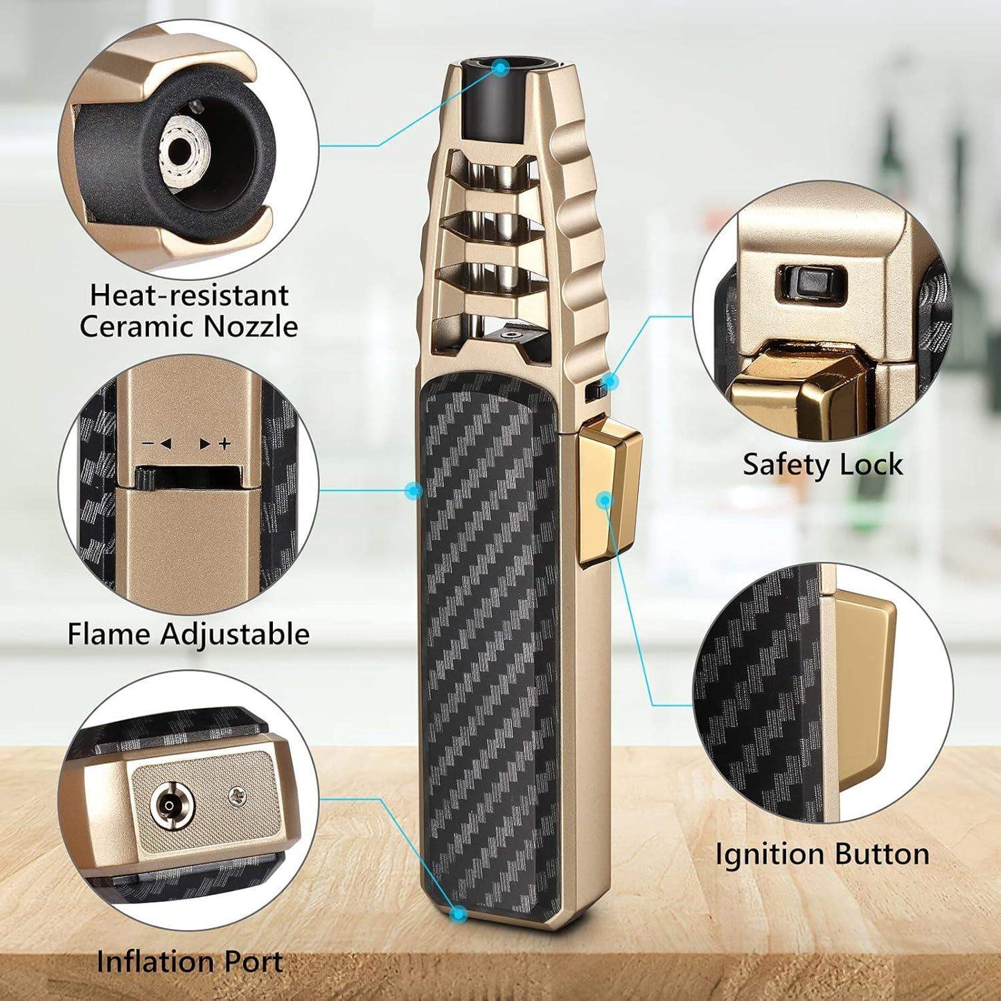 Windproof Torch Lighter