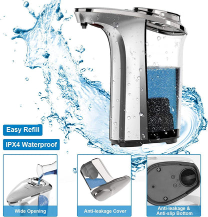 Automatic Touchless Dish Soap Dispenser For Kitchen And Bathroom