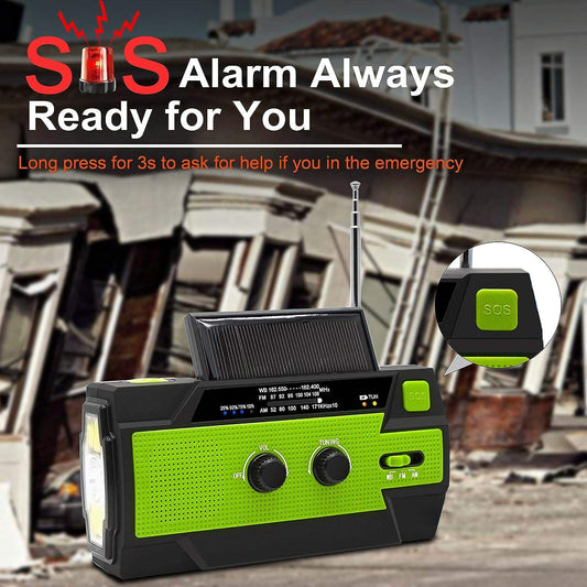 Emergency Crank Weather Radio