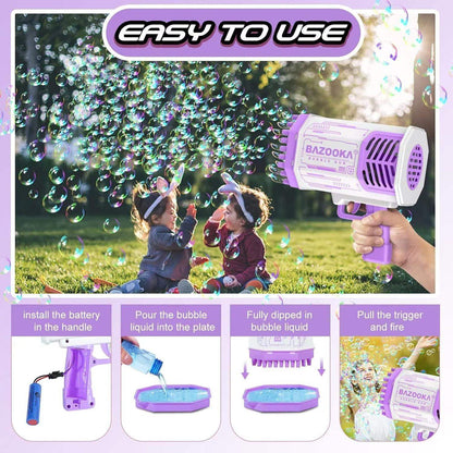 Bubble Gun Blaster Toy