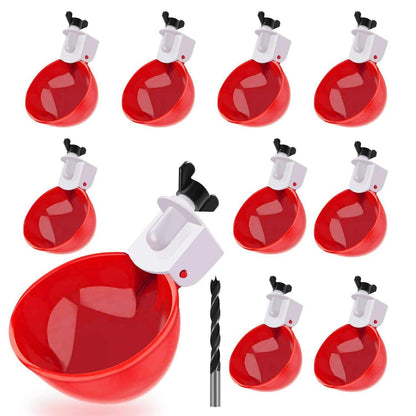 10 Pcs Chicken Waterer