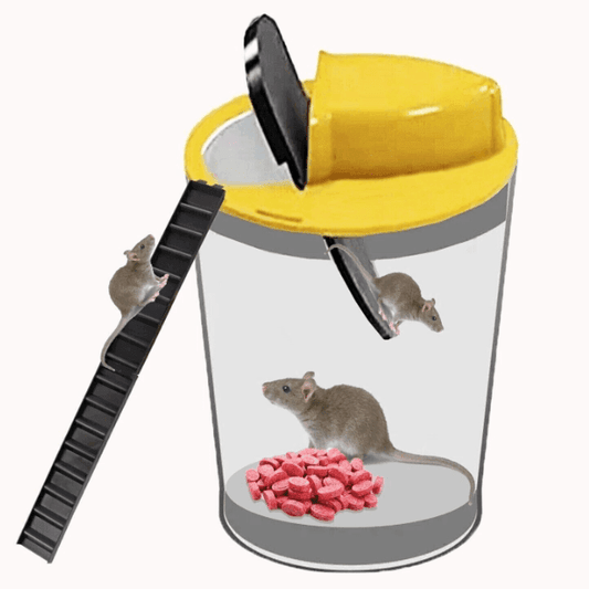 Reusable Humane Auto Reset Bucket Cover Mouse Trap