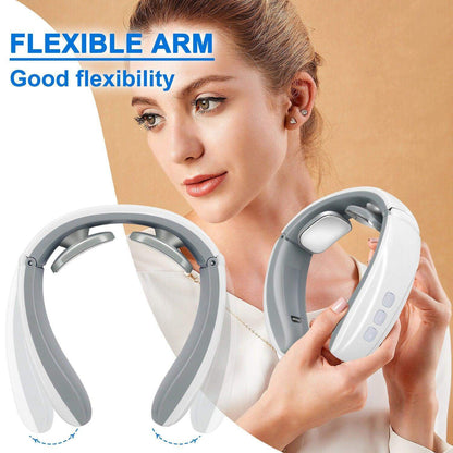 Electric Shock Pulse Neck and Shoulder Kneading Massager