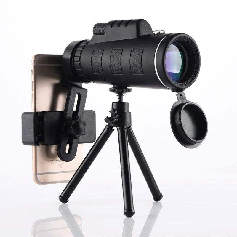 Starscope HD Monocular - High Power Monocular With Smartphone Holder & Tripod – Waterproof Monocular Telescope