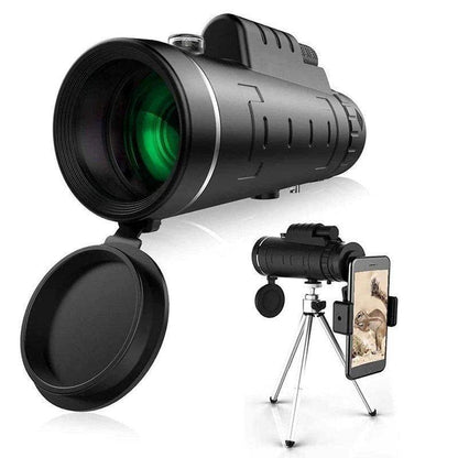 Starscope HD Monocular - High Power Monocular With Smartphone Holder & Tripod – Waterproof Monocular Telescope