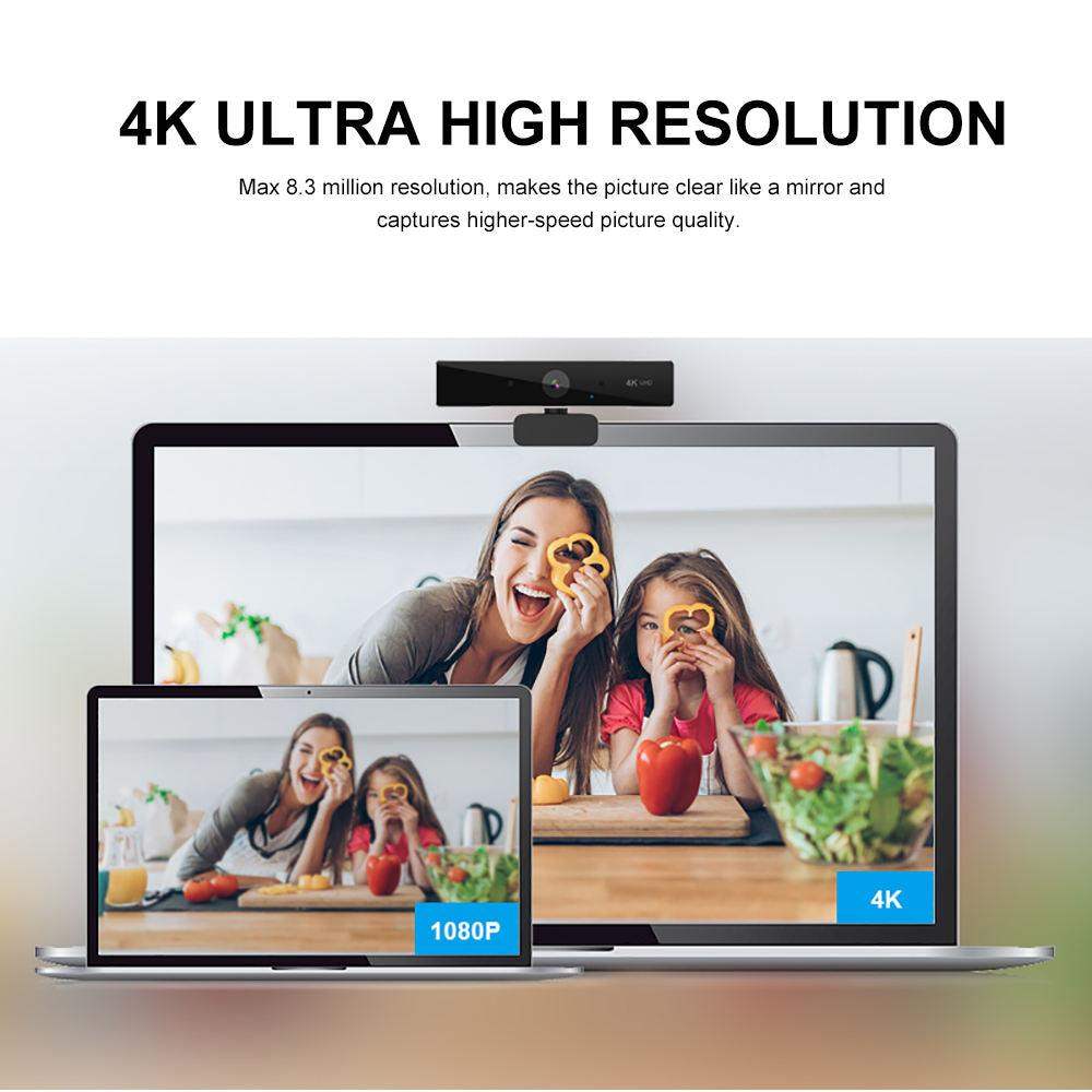 4k Ultra High Resolution Webcam