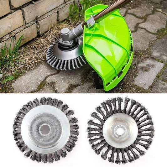 Weeding brush head for brushcutter