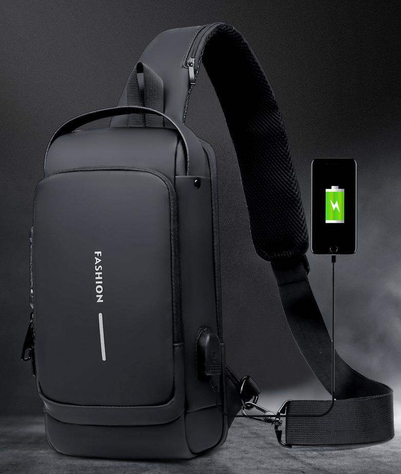 Carbon Fiber Anti-Theft Backpack