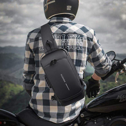 Carbon Fiber Anti-Theft Backpack