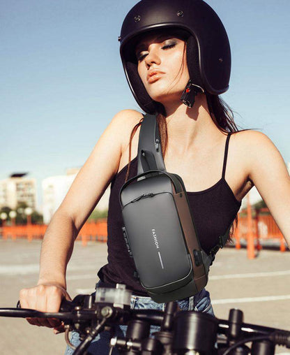 Carbon Fiber Anti-Theft Backpack