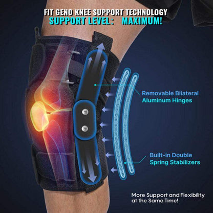 Adjustable Hinged Knee Brace For Meniscus Tear