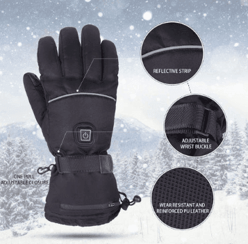 3 Pairs Of Heated Gloves