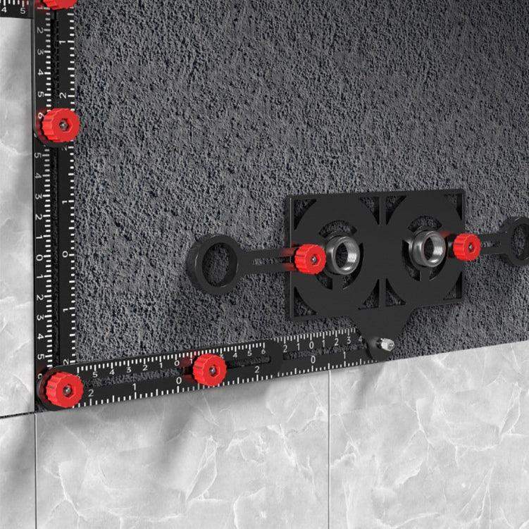 Adjustable Aluminum Alloy Tile Work Folding Ruler