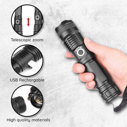 USB Powerful Flashlight Torch