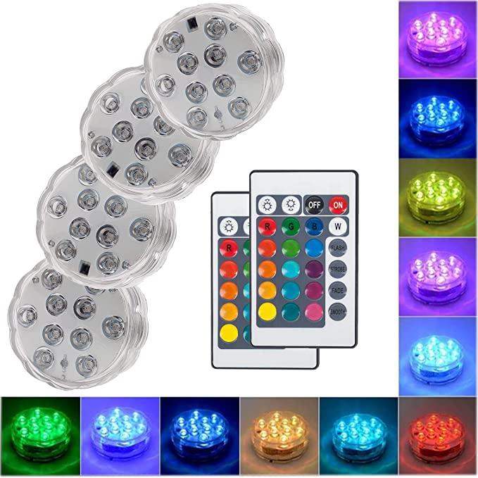 Submersible LED Pool Lights 10 Lamps