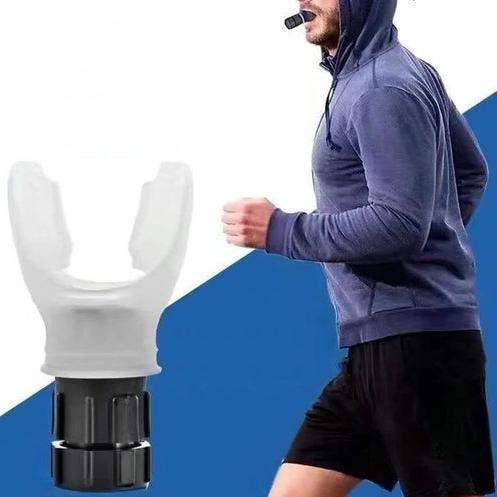 Breathing Trainer for Lung Fitness - Adjustable Resistance for Respiratory Muscle Training, Reduce Shortness of Breath