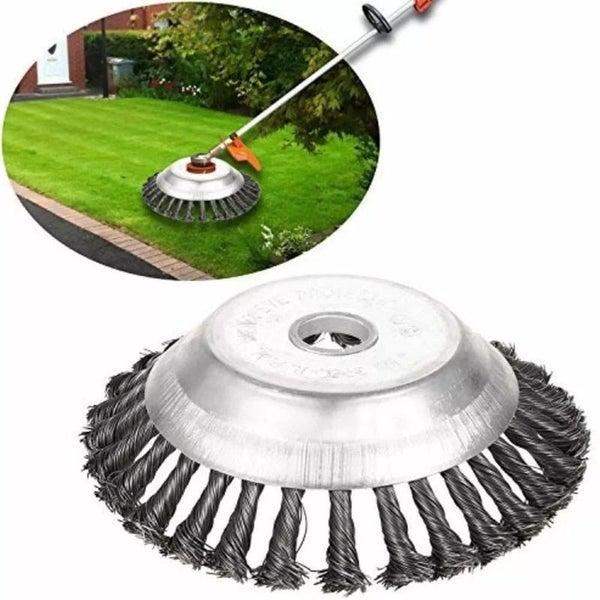 Weeding brush head for brushcutter