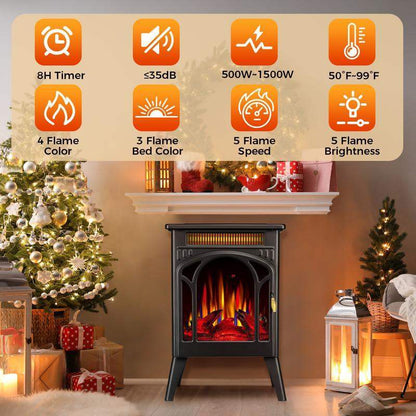 CozyGlow Electric Fireplace Heater