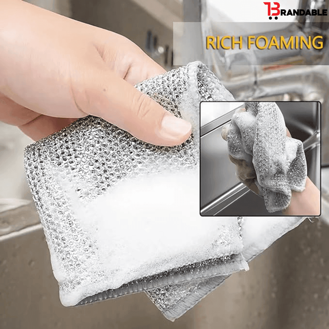 Sparkling Clean Wire Dish Rags