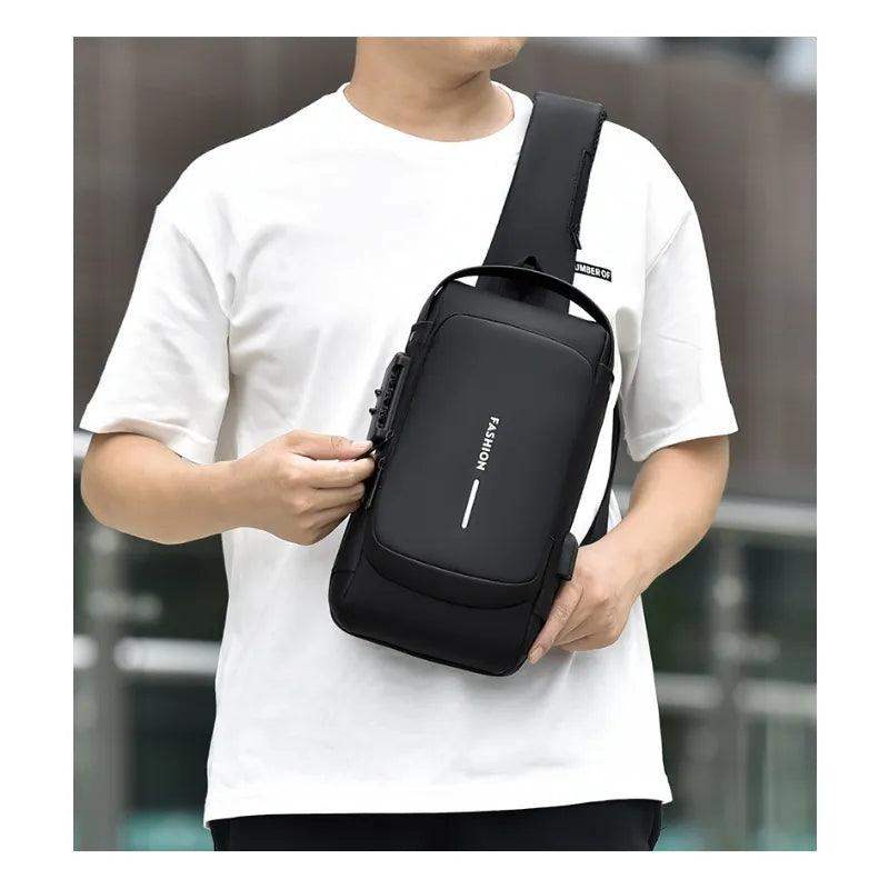 Anti-Theft Crossbody Backpack